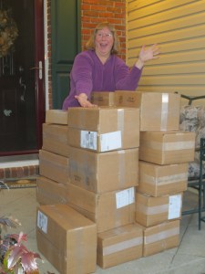 A Tail of Hope's Faith is here...literally! It took up my whole porch!